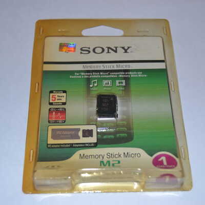 Карта памяти Sony Memory Stick Micro M2 (MS-A1GA), 1Gb