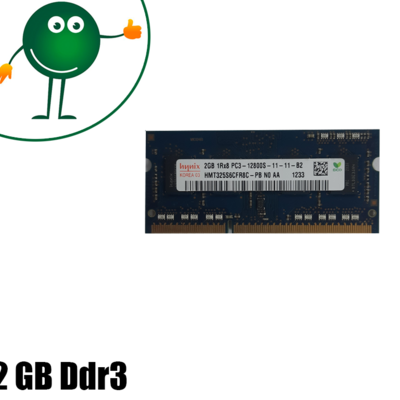Оперативная память для ноутбука Hynix 2GB HMT325S6CFR8C-PB N0 AA 2GB 1Rx8 PC3-12800S-11-11-B2