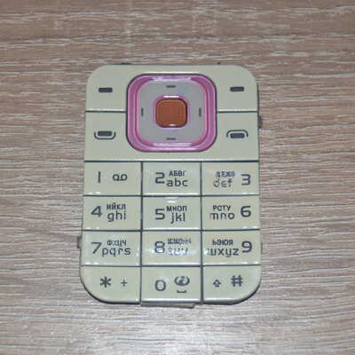 Клавиатура для Nokia 7370/7373 (белая)