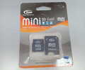 Карта памяти mini SD 1 GB с адаптером