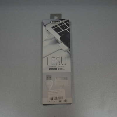 USB кабель REMAX Lesu Series для IPhone 4/4S Cable RC-050i4 Apple 30 pin (белый)
