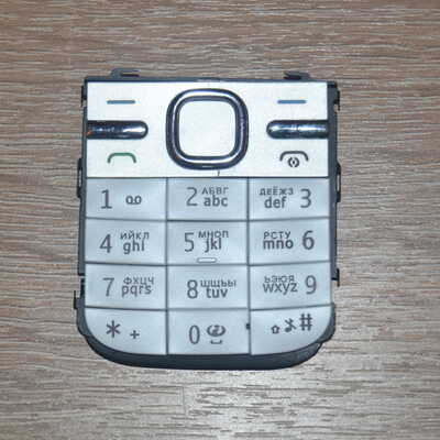 Клавиатура для Nokia С5-00 (белая)