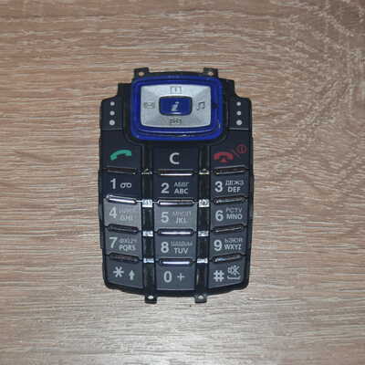 Клавиатура для Samsung Е700 (чёрная)