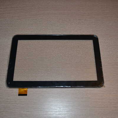 Сенсорное стекло (тачскрин)  для планшета  Explay Light  YCF0464-A с рамкой (оригинал)