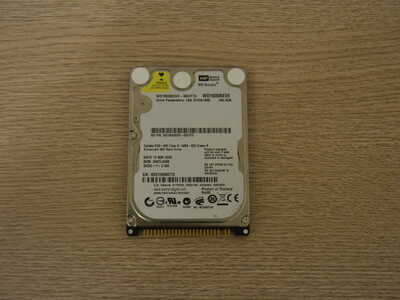 Жесткий диск 2.5" IDE 160GB WD Scorpio Blue WD1600BEVE