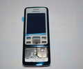 Корпус Nokia 6300 (голубой) со средней частью